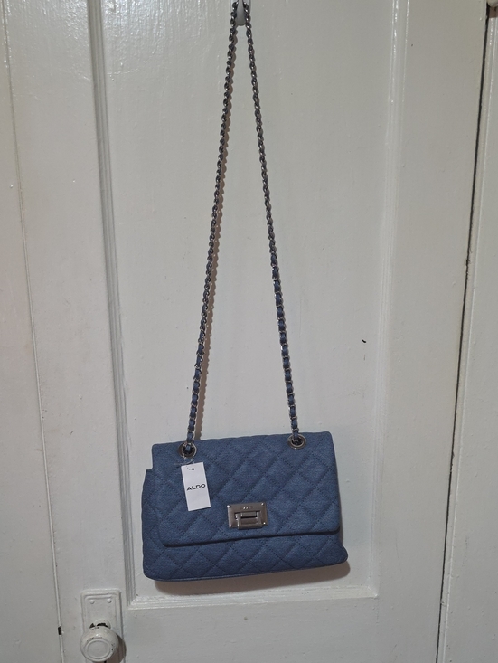 Aldo Handbags - ALDO QUILTED DENIM BAG NWT